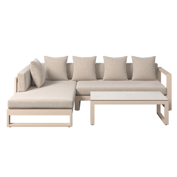 Loungegarnitur Links Beige