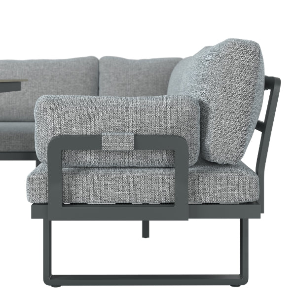 Dining-Loungeset mit Sonnenliegefunktion