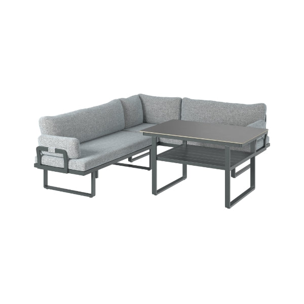 Dining-Loungeset mit Sonnenliegefunktion