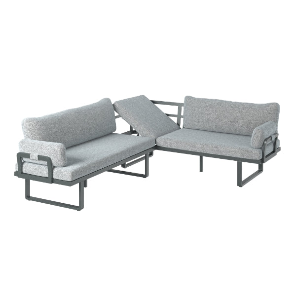 Dining-Loungeset mit Sonnenliegefunktion