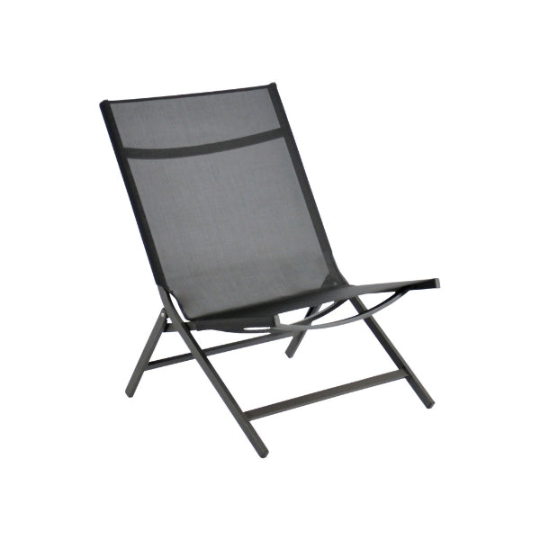 Garten Klappsessel Schwarz