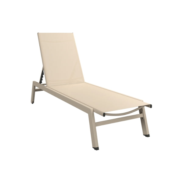 Sonnenliege Beige