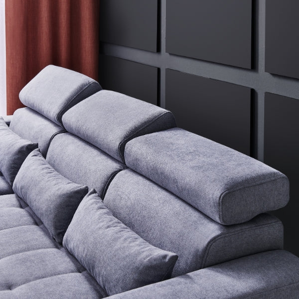 Ecksofa Monson Blau