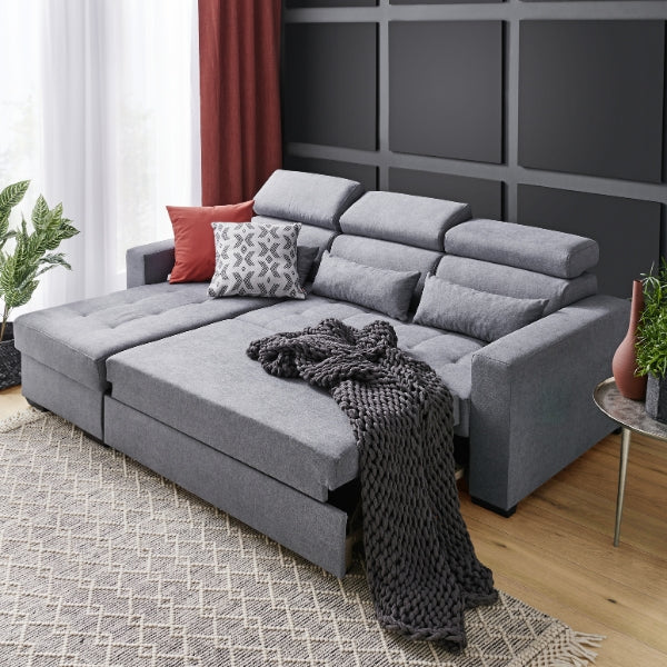 Ecksofa Monson Blau