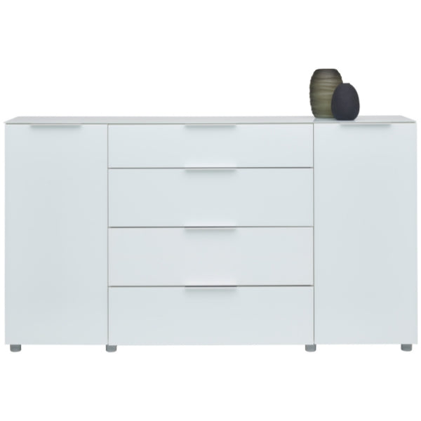 Sideboard Glas Weiß 180 cm