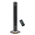 Turmventilator Titanfarben mit Timerfunktion