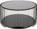 KARE Couchtisch Wire Double Schwarz